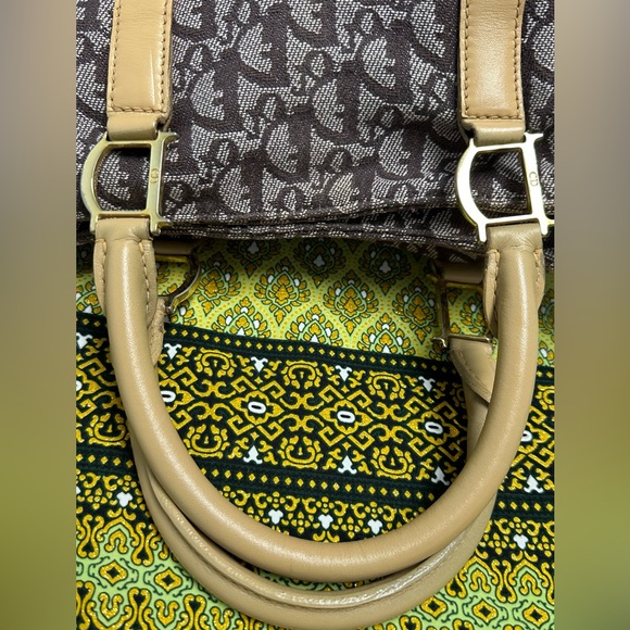 CHRISTIAN DIOR VINTAGE MONOGRAM TOTE BAG - Picture 15 of 15